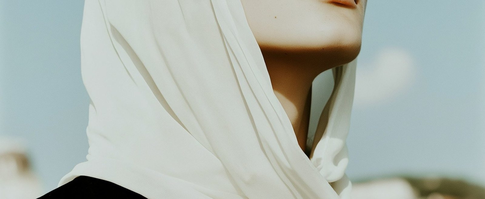 Serene Portrait with Headscarf